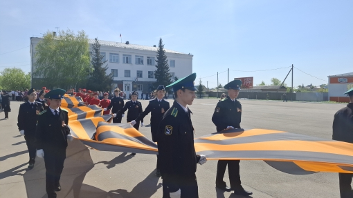 Акция «Победный Май. Эстафета поколений»!.